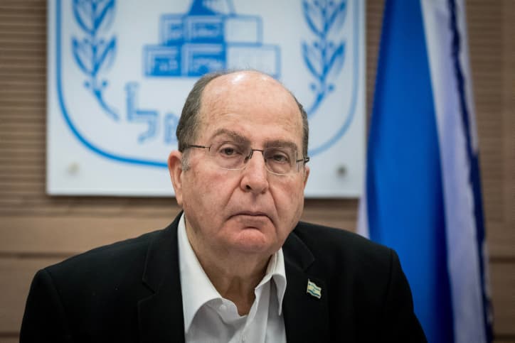 Un aveu bien triste de Moshé Yaalon