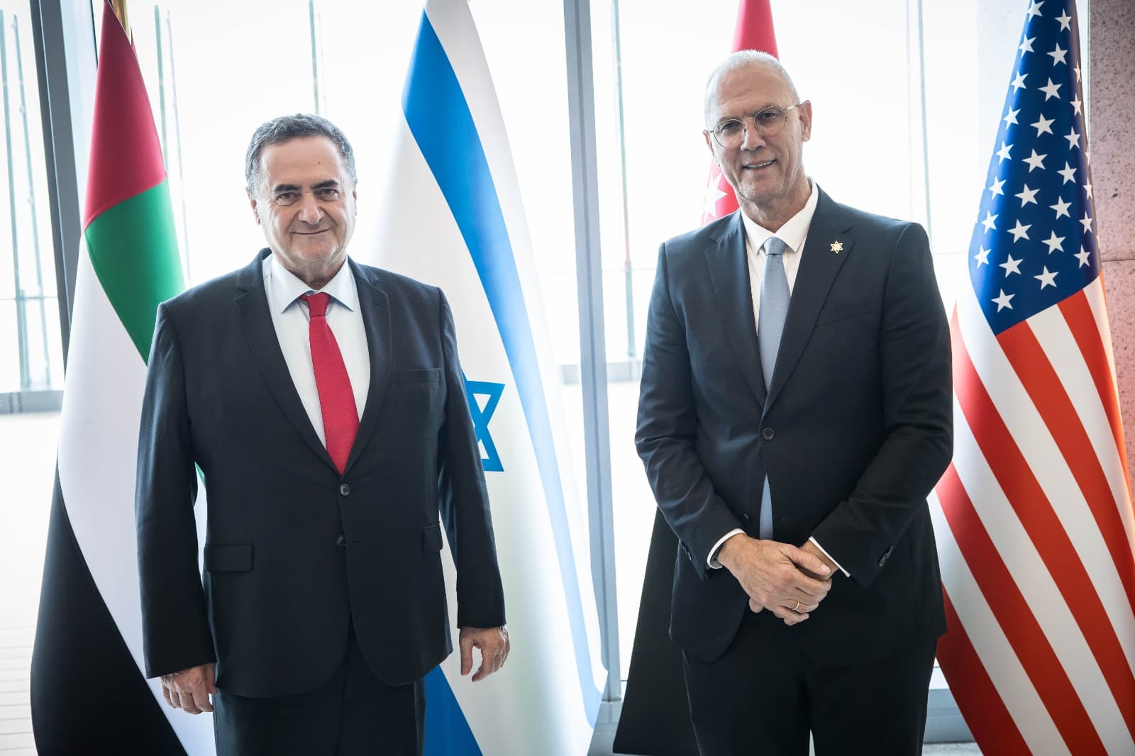 &#8221;De l&#8217;eau contre de l&#8217;électricité&#8221;: le ministre des Infrastructures, Israël Katz, en visite à Abou Dhabi