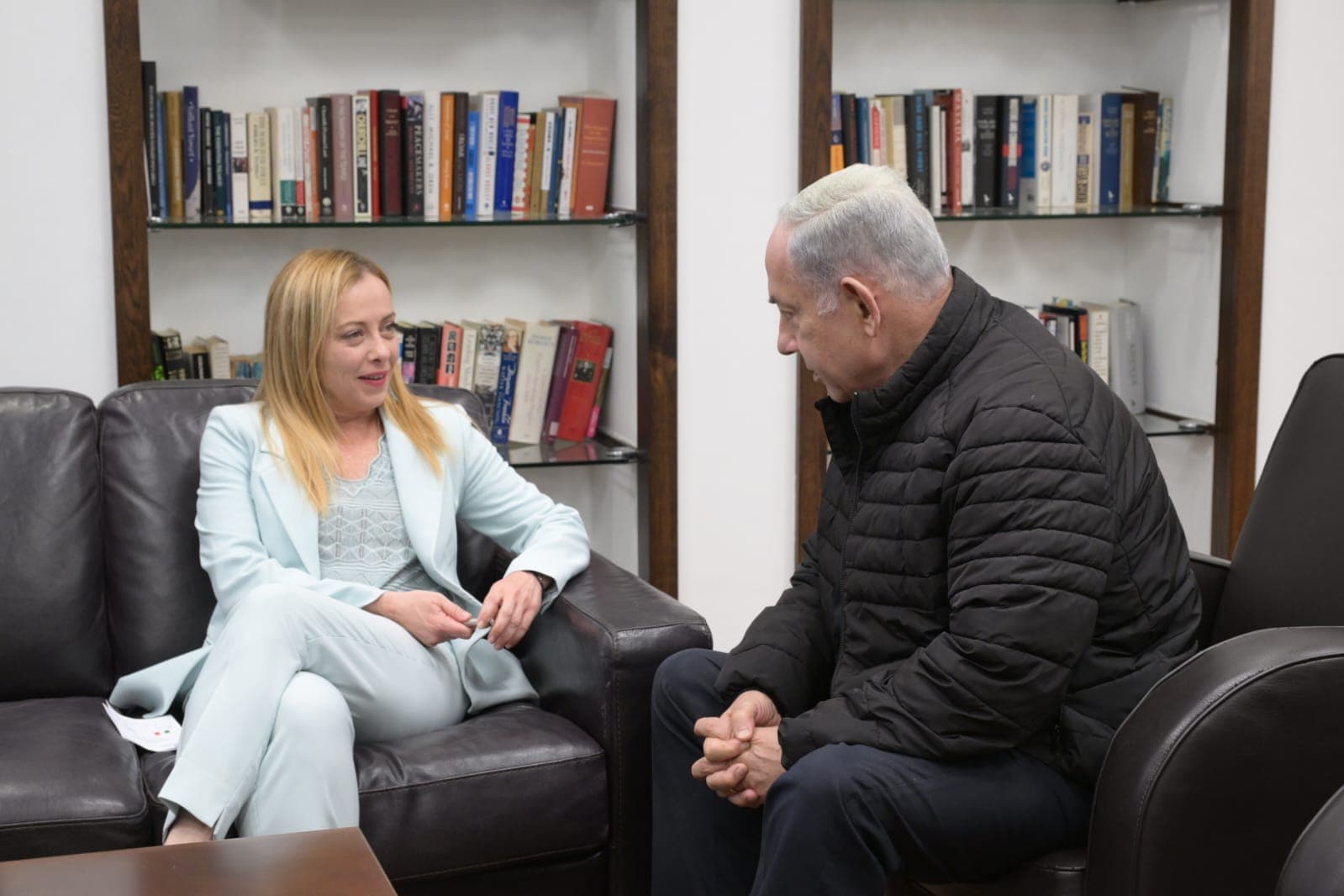La première ministre italienne en Israël pour une visite de solidarité