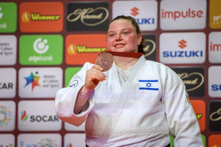 Une israélienne vice-championne d'Europe de judo