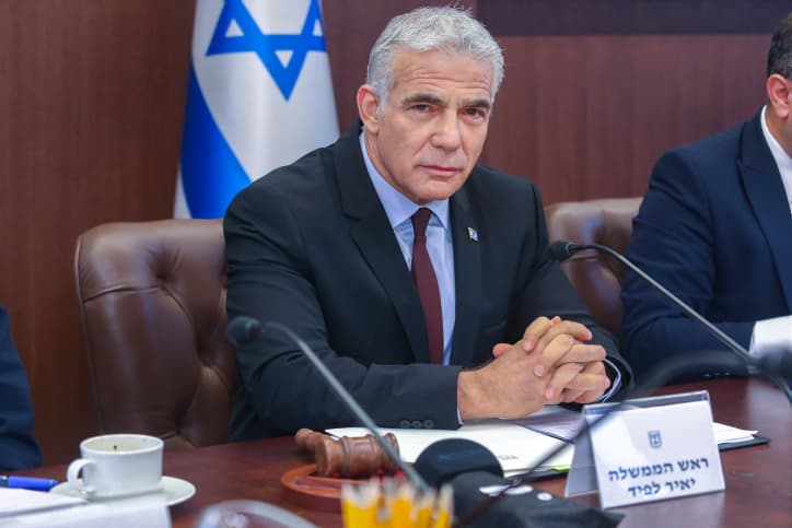 Lapid résume son voyage à Paris: l'Iran et le Hezbollah au coeur des discussions