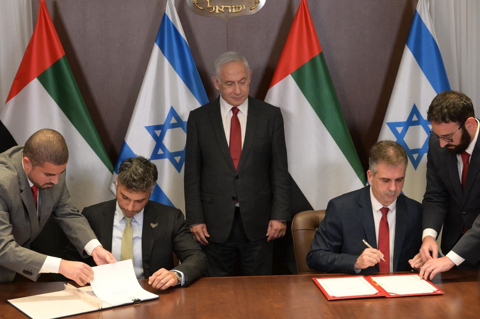 Signature d&rsquo;un accord de libre-échange entre Israël et les Emirats arabes unis