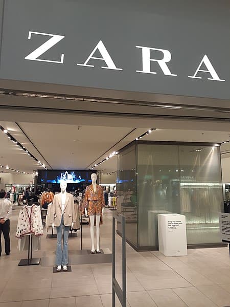 Si vous êtes en ''Palestine'', vous paierez moitié prix sur le site de Zara