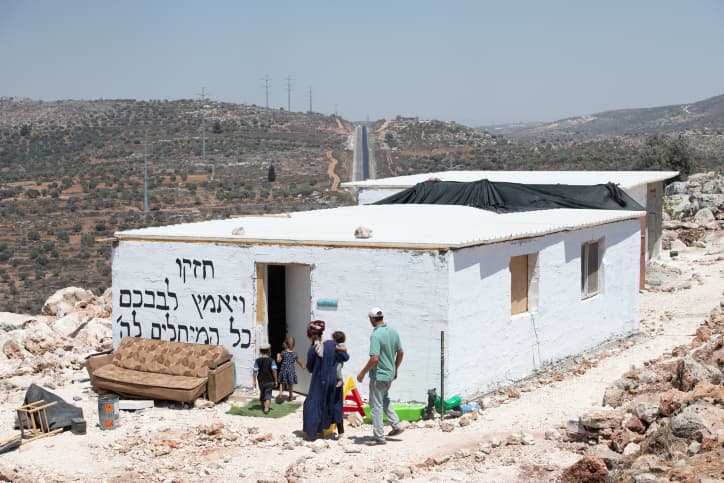 Cinq avant-postes légalisés en Judée-Samarie