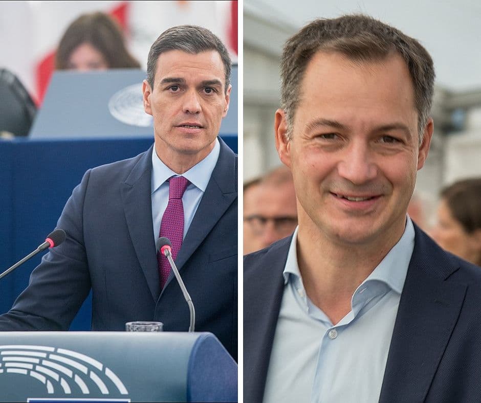 Les Premiers ministres espagnols et belges à Rafah accusent Israël de ”tuer des innocents”