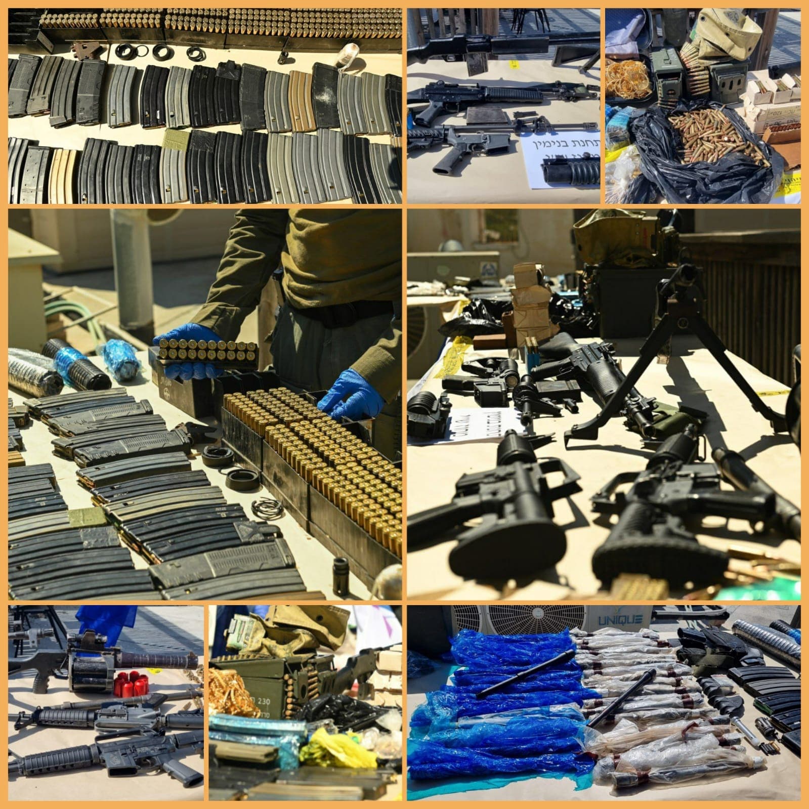 L’une des plus grandes saisies d’armes et d’argent du terrorisme de ces derniers mois