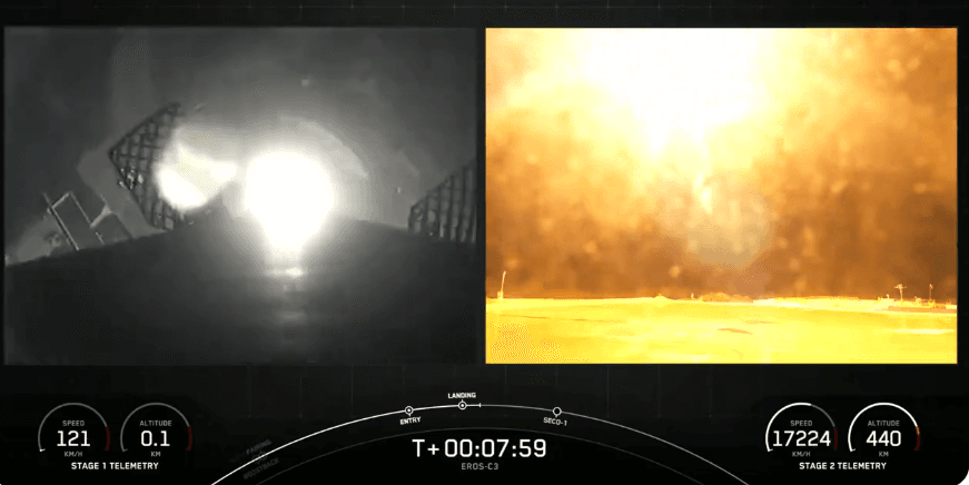 Space X a mis sur orbite un satellite israélien