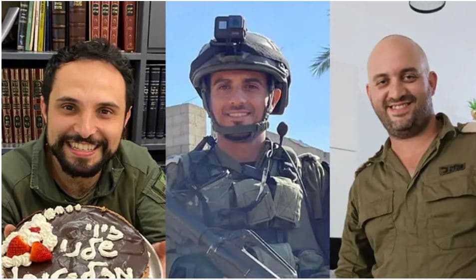 Trois soldats sont tombés au combat dans la Bande de Gaza
