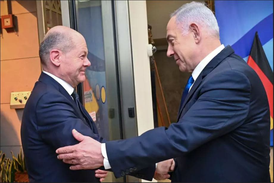 Olaf Scholz en visite en Israël: ”Nous ne pouvons pas rester indifférents à la souffrance des Palestiniens”