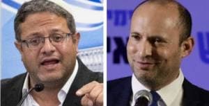 Réunion de la dernière chance? Raphy Peretz et Naftali Benett s'entretiennent à Tel-Aviv