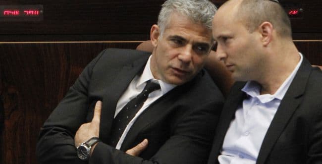 Coalition Lapid-Benett : les exigences des différents partis...
