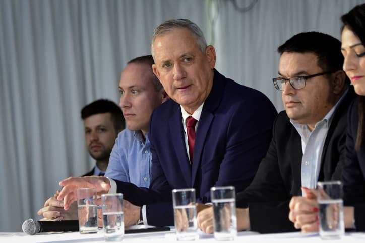 Les conditions de Benny Gantz à la souveraineté