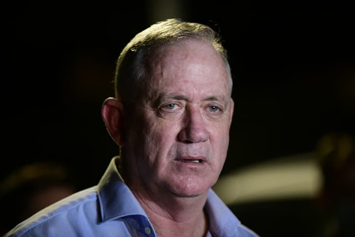 Les tracas politiques de Benny Gantz...