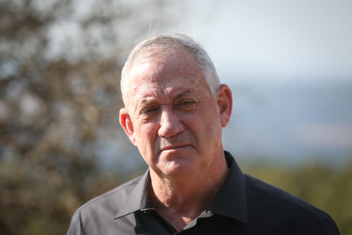 Benny Gantz évoque ses rencontres avec Abou Mazen