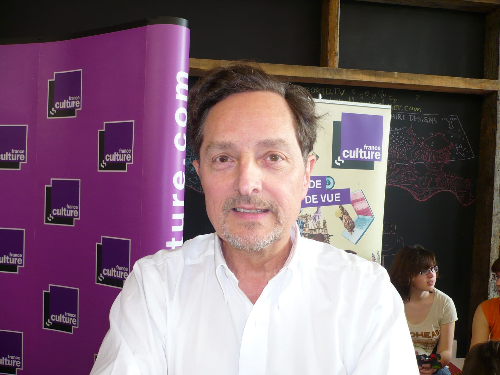 Brice Couturier, journaliste français, fervent soutien d'Israël