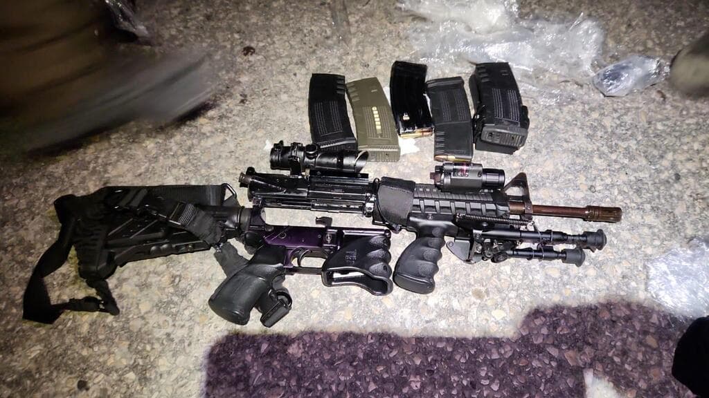 Dix terroristes arrêtés en Judée-Samarie