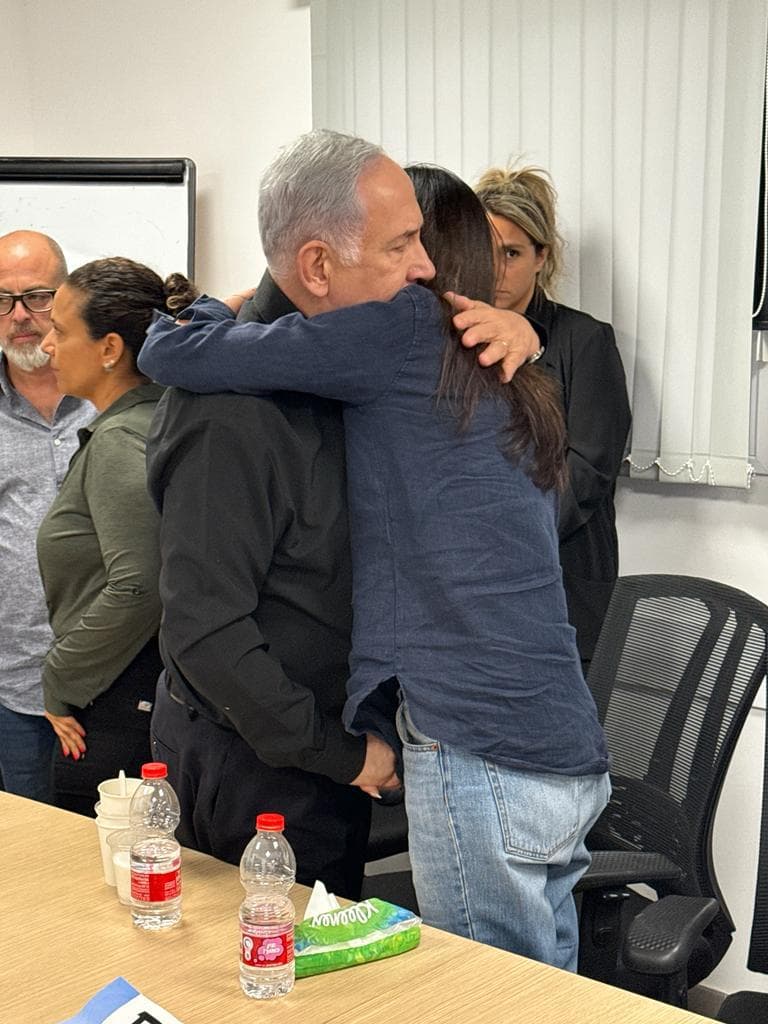 Binyamin Netanyahou a rencontré des représentants des familles des otages