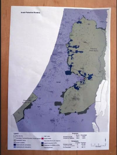 Pour la première fois, Olmert dévoile la carte de sa proposition à Mahmoud Abbas en 2008