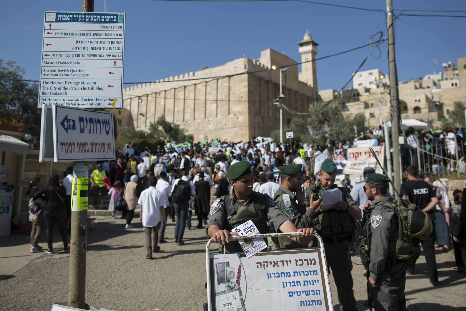 Affrontements à Hevron