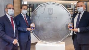 La nouvelle pièce de 5 shekels : en reconnaissance aux services de santé