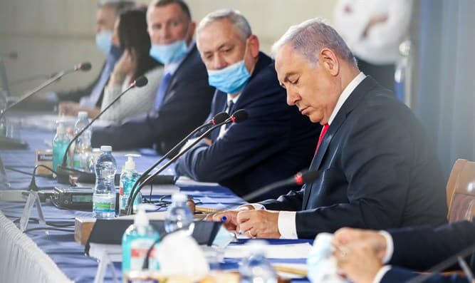 Cabinet du Corona : vives discussions entre Netanyahou et Bleu-Blanc