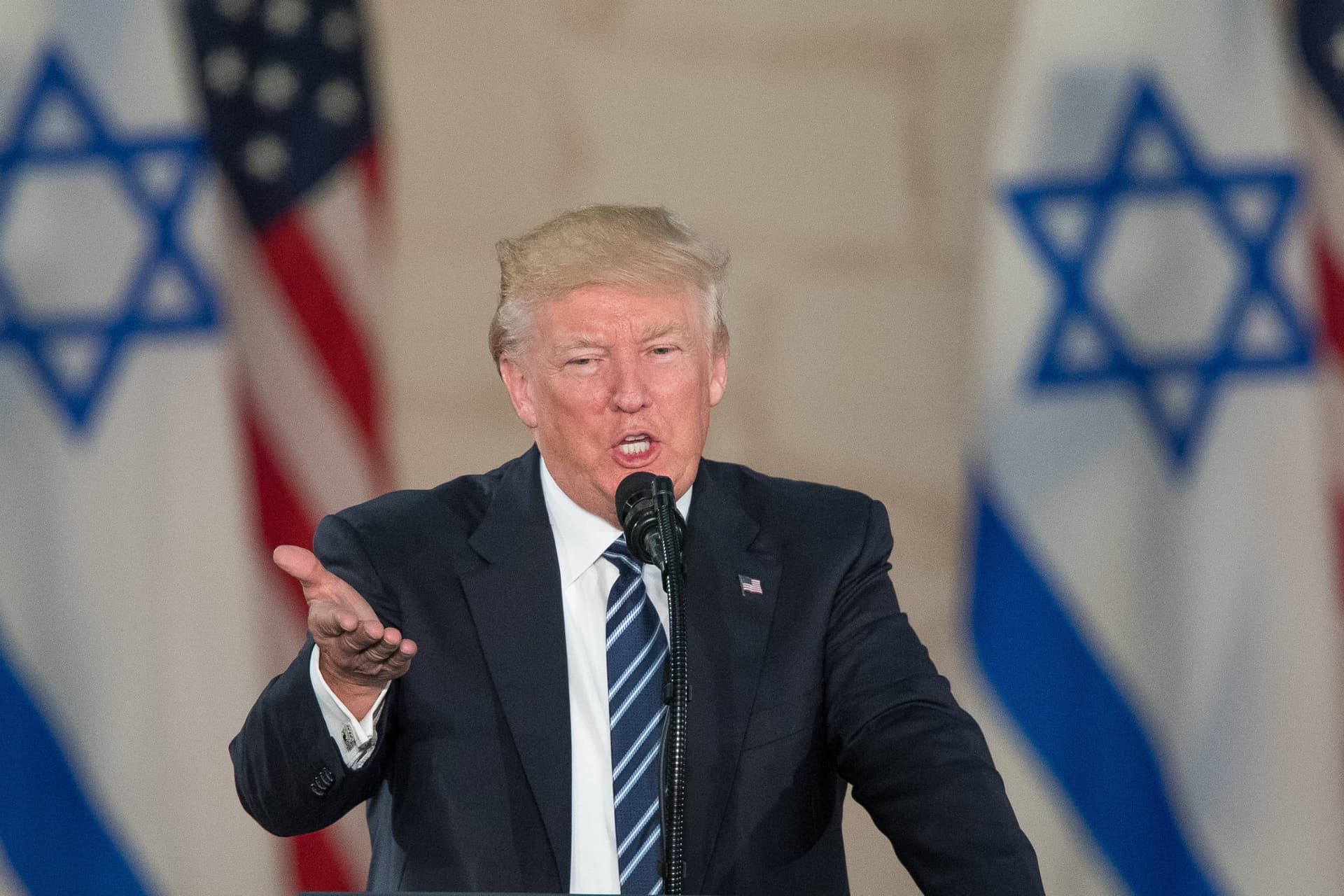 Trump: ”Je donnerai à Israël toute l’aide dont ils ont besoin pour gagner. Je veux qu’ils gagnent vite”