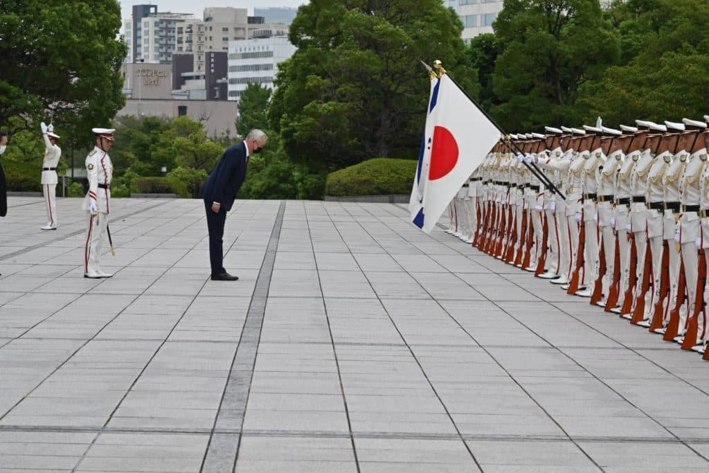 Signature d’un accord sécuritaire avec le Japon