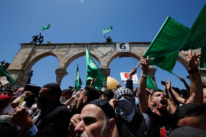 Le Hamas jubile après l'annulation de la marche des drapeaux