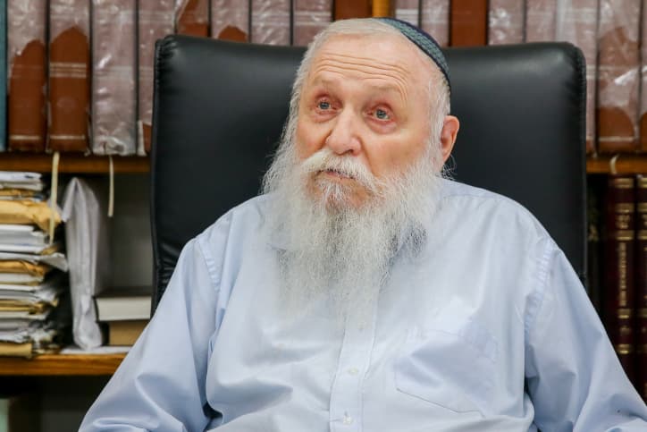 Le Rav Haïm Druckman, doyen des rabbins du sionisme religieux, est décédé