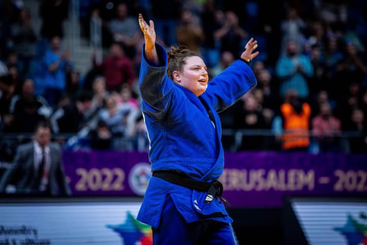 La judoka israélienne, Raz Hershko, classée première mondiale
