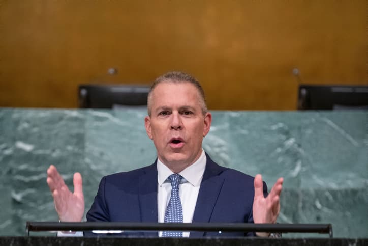 “Ce n’est pas Auschwitz, c’est le Hamas”: l’ambassadeur Erdan montre à l’ONU les atrocités commises par le Hamas