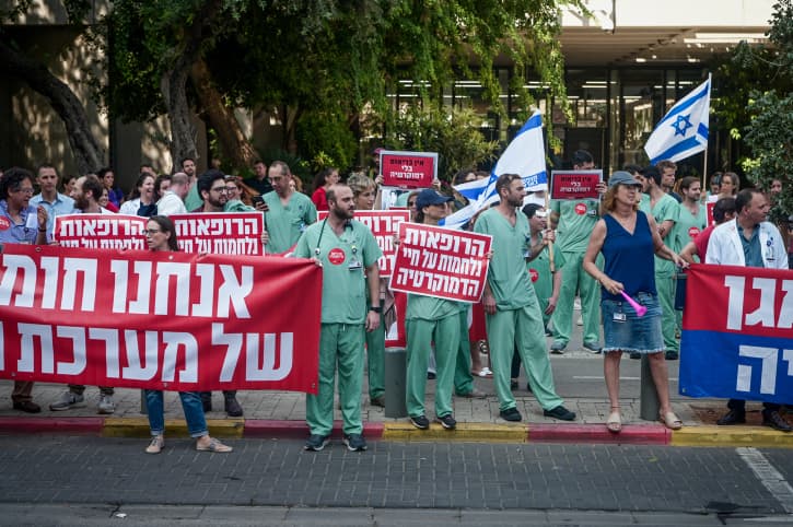 Grève des médecins demain, sauf à Jérusalem