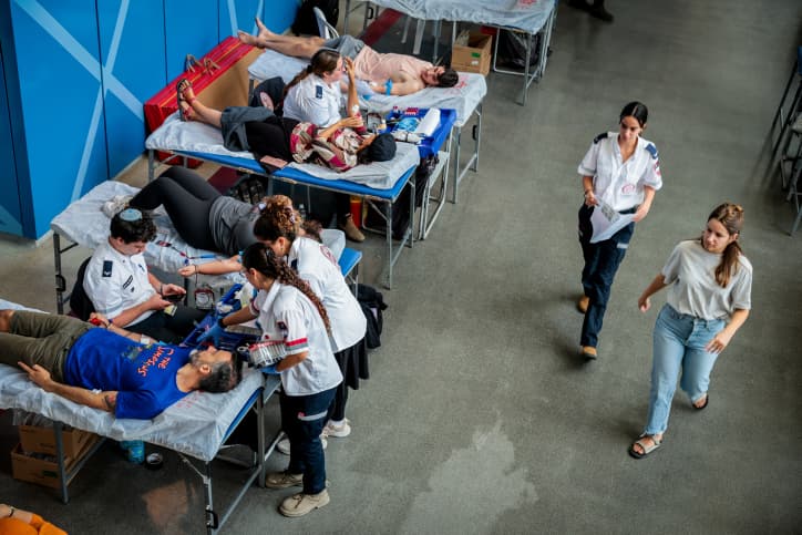 Maguen David Adom appelle aux dons de sang, en particulier du groupe O