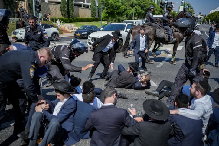 Des orthodoxes du Peleg Yeroushalmi envahissent la base de Tel Hashomer