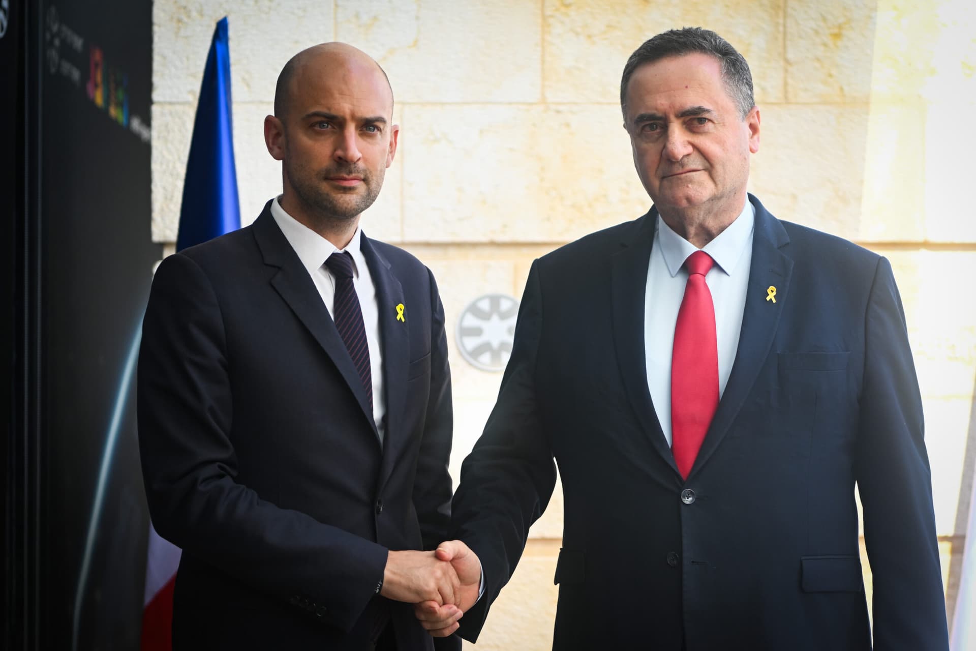 Israël Katz met en garde Jean-Noël Barrot contre une éventuelle reconnaissance d’un Etat palestinien