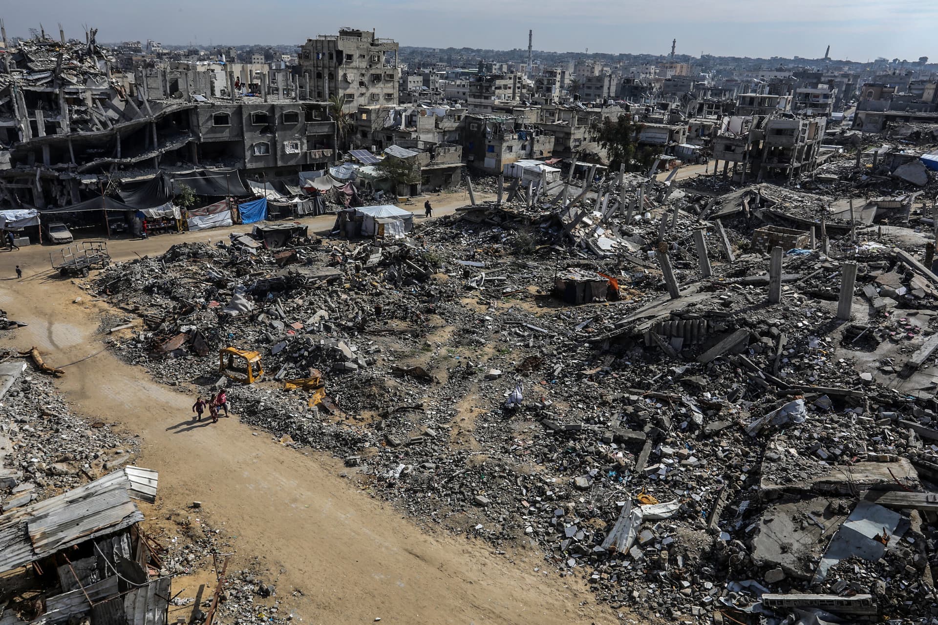 Le coût de la reconstruction à Gaza évalué à 53 milliards de dollars par les instances internationales