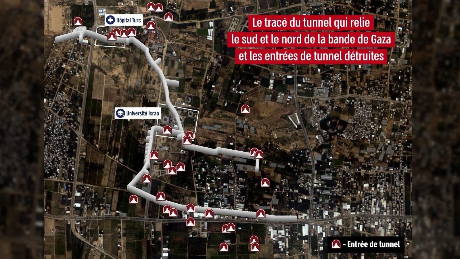 Découverte d’un nouveau réseau de tunnels reliant le nord au sud de la Bande Gaza