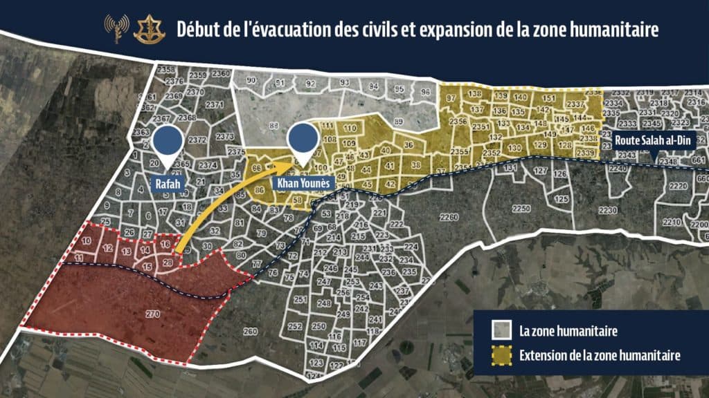 L’évacuation des populations civiles de Rafah a commencé