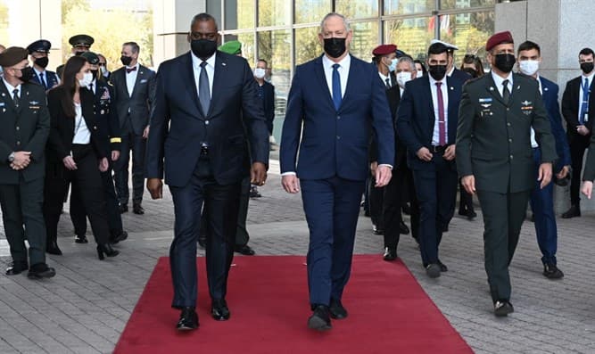 Rencontre Benny Gantz-Lloyd Austin