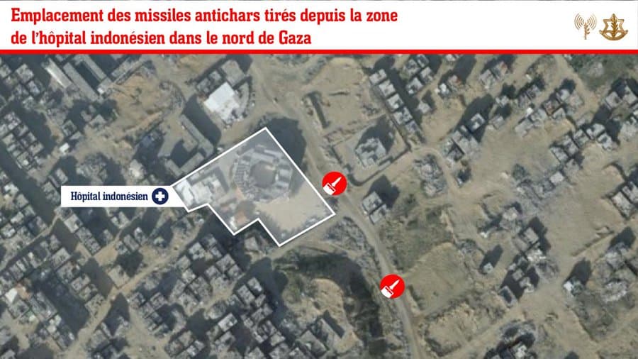 Tsahal a achevé une opération dans la zone de l’hôpital indonésien à Jabaliya