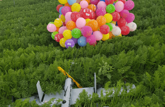 Ballons piégés près de Netivot