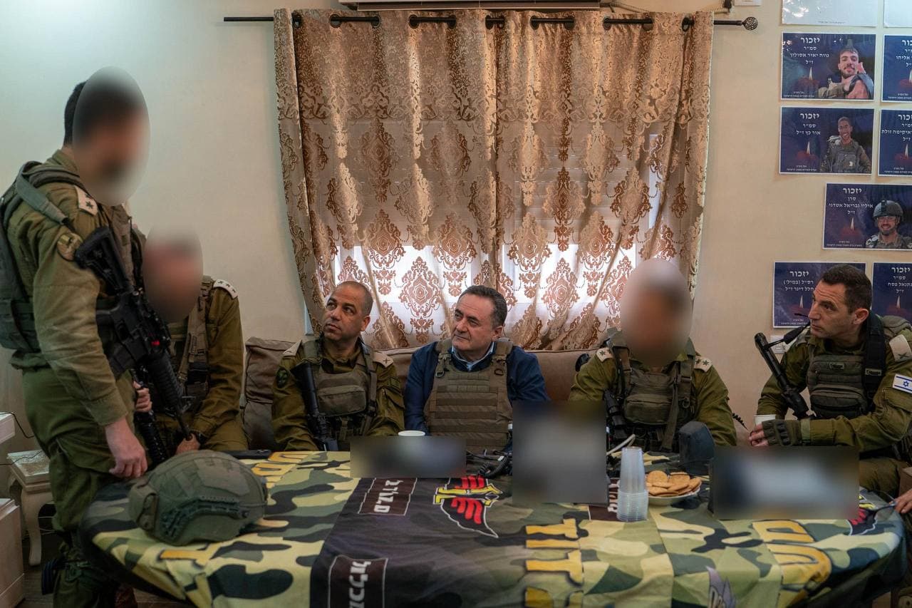 Après la tentative d’attentat: Israël Katz à Toulkarem