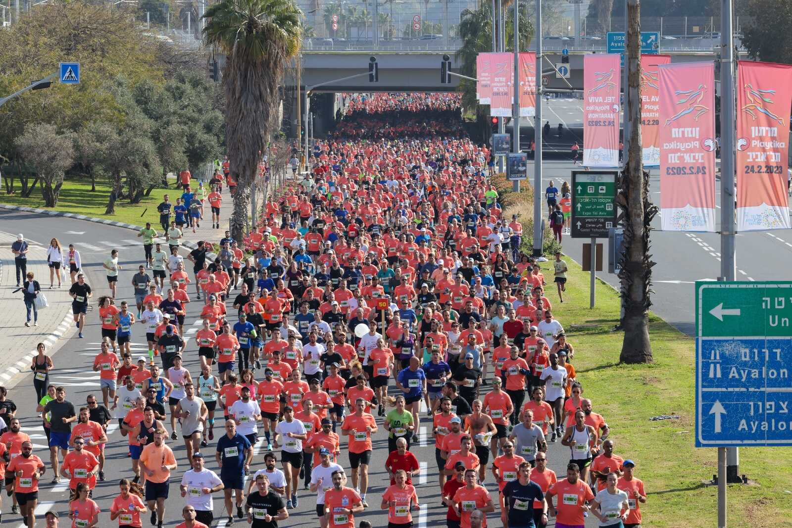 Le marathon de Tel Aviv: plus de 45000 participants venus du monde entier