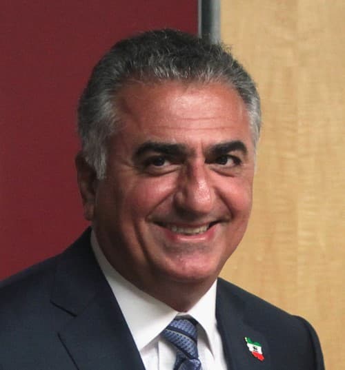 Historique: Le fils du Shah d’Iran en Israël