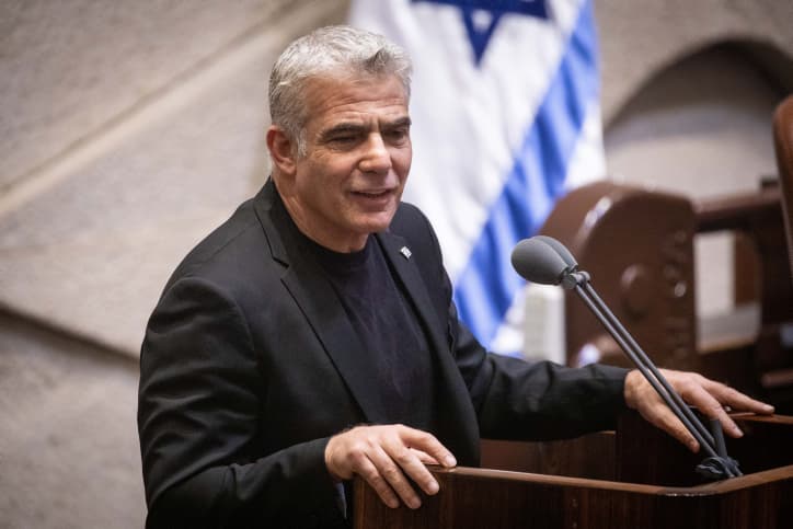 Un moment rare à la Knesset