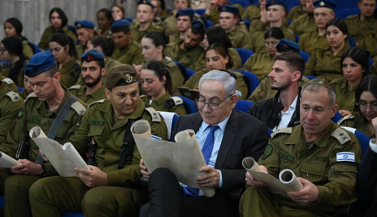 Netanyahou aux soldats: ”Nous avons éliminé Haman, nous éliminerons Sinouar”