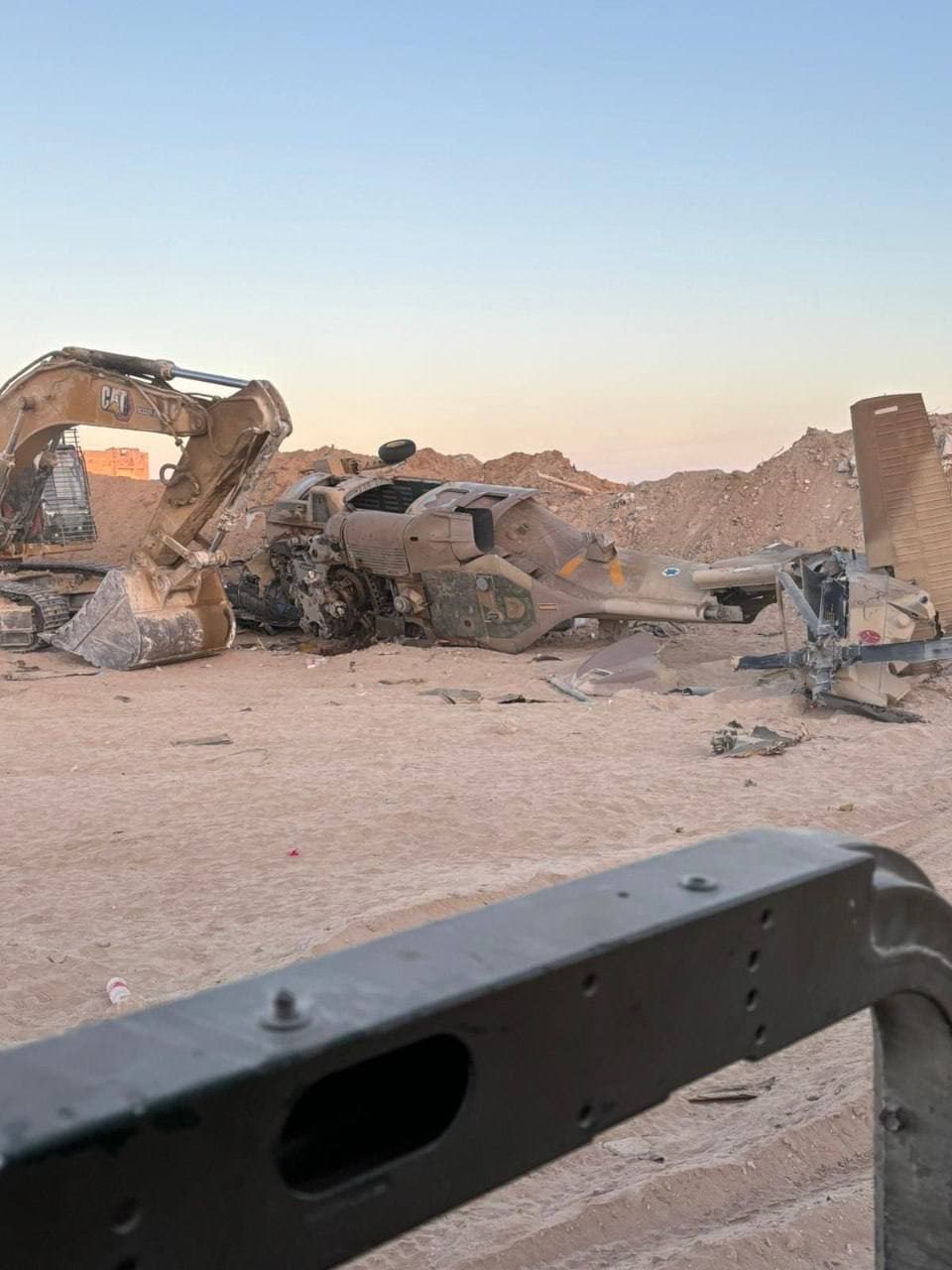 Détails du crash de l’hélicoptère de Tsahal près de l’axe Philadelphie