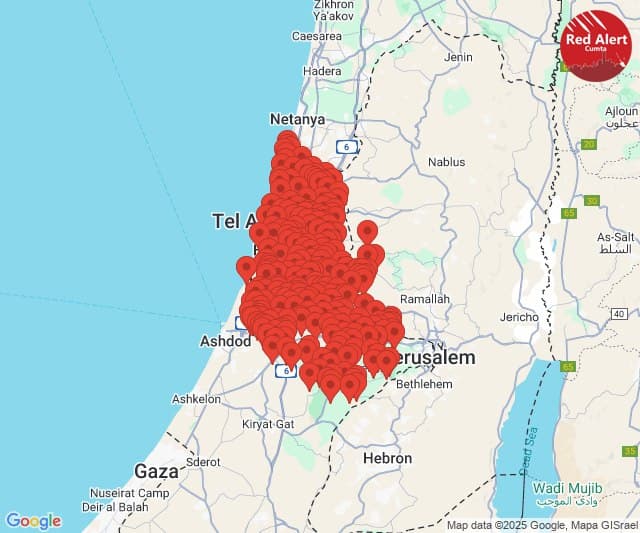 Un missile balistique tiré depuis le Yémen sur le centre d’Israël