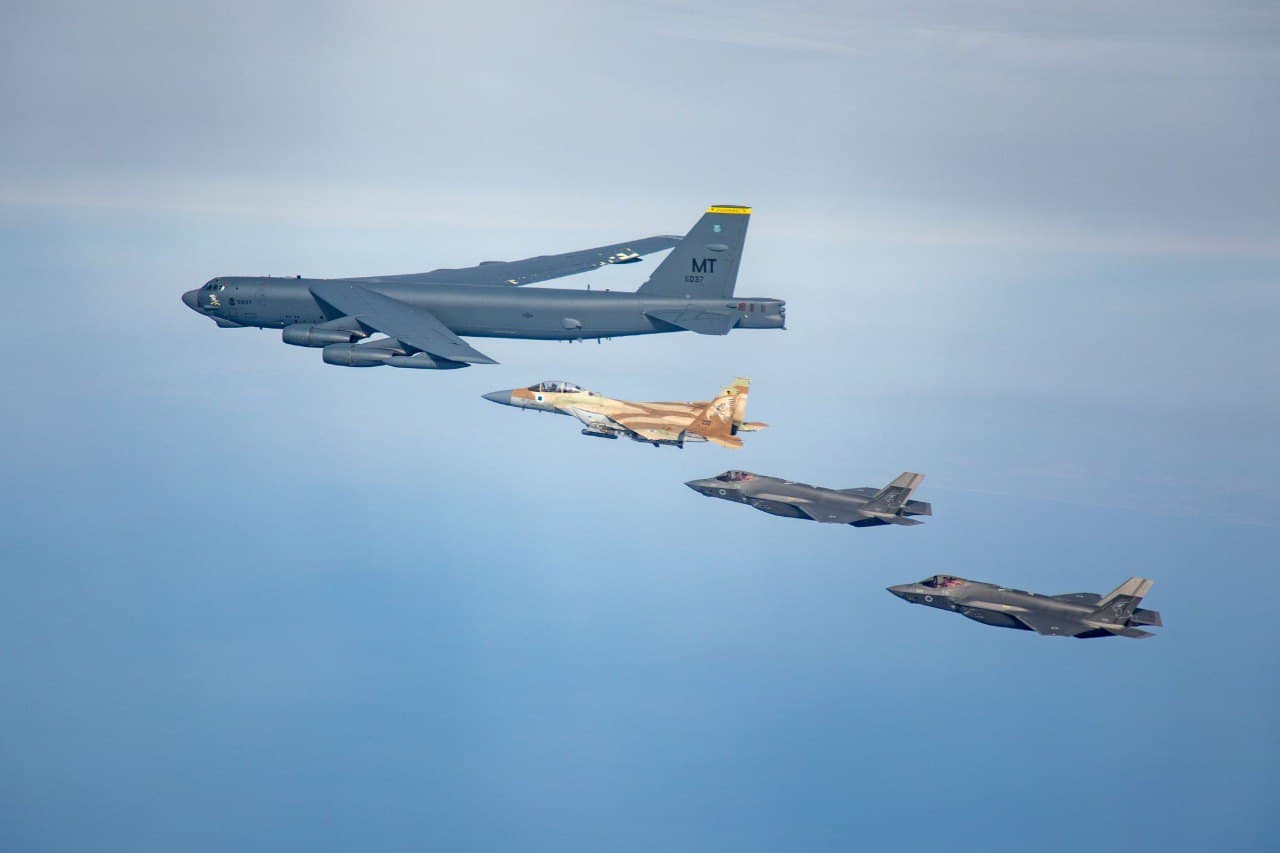 Message à l’Iran? Exercice commun des armées de l’air israélienne et américaine